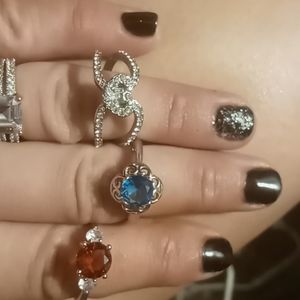 Sterling silver rings